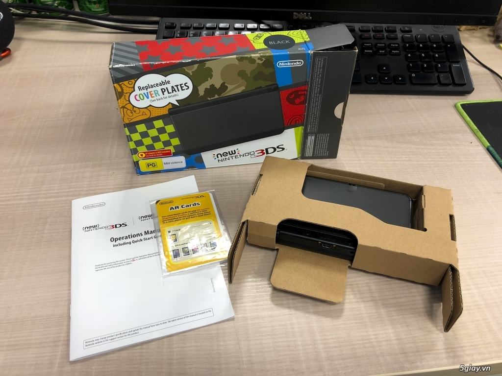Cần bán New nintendo 3DS AUS 5giay