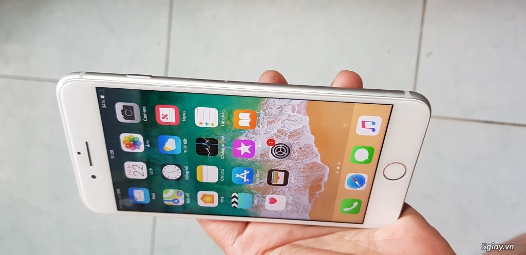 Iphone 8plus 64gb trắng mới 98% cứng khừ - 10