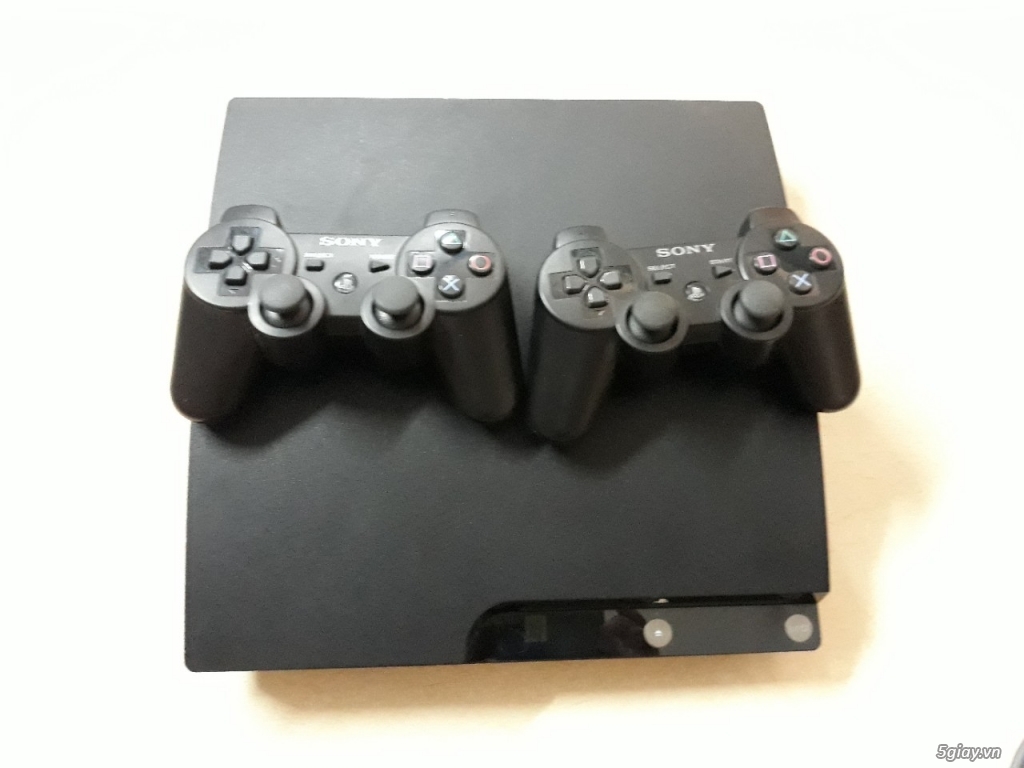 Máy ps3 Slim 20xx 160gb hack full + 2 tay - 1