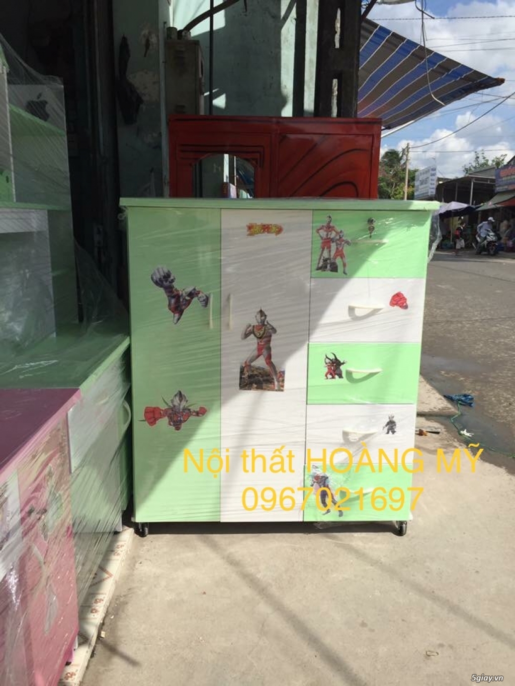 Tủ nhựa đài loan cao cấp chĩ với 1.299k - 3