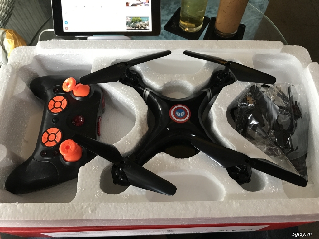 Cần bán 1 flycam hok camera - 2