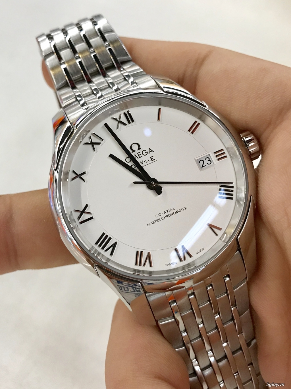 Đồng hồ Omega De Ville Co-Axial 8900 Master Chronometer giá tốt phục - 2