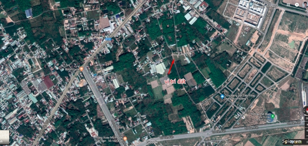 Bán đất mặt tiền tại Định Hòa Bình Dương gần tp, mới đường xe ô tô - 4