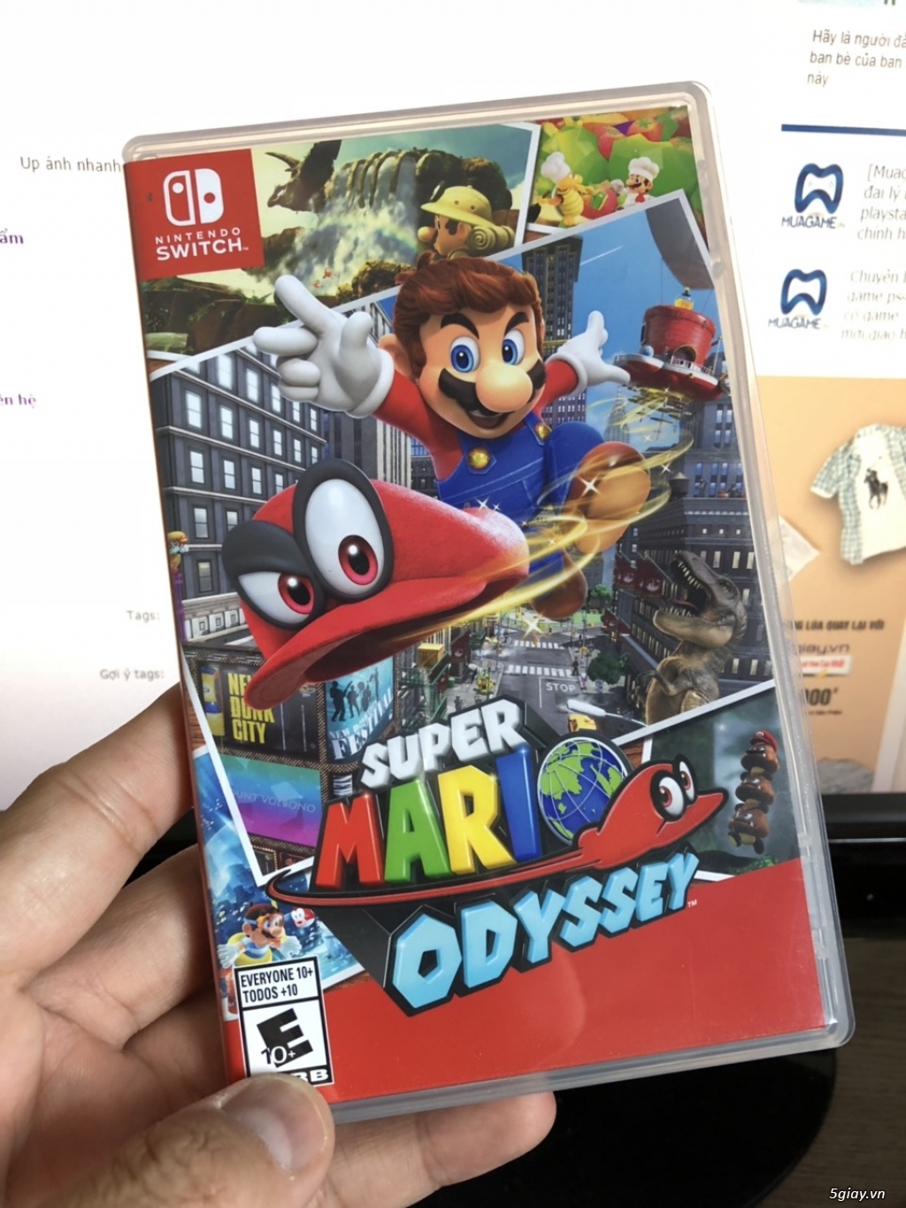 game nintendo switch Super Mario Odyssey + Zelda Breath of the wild - 1