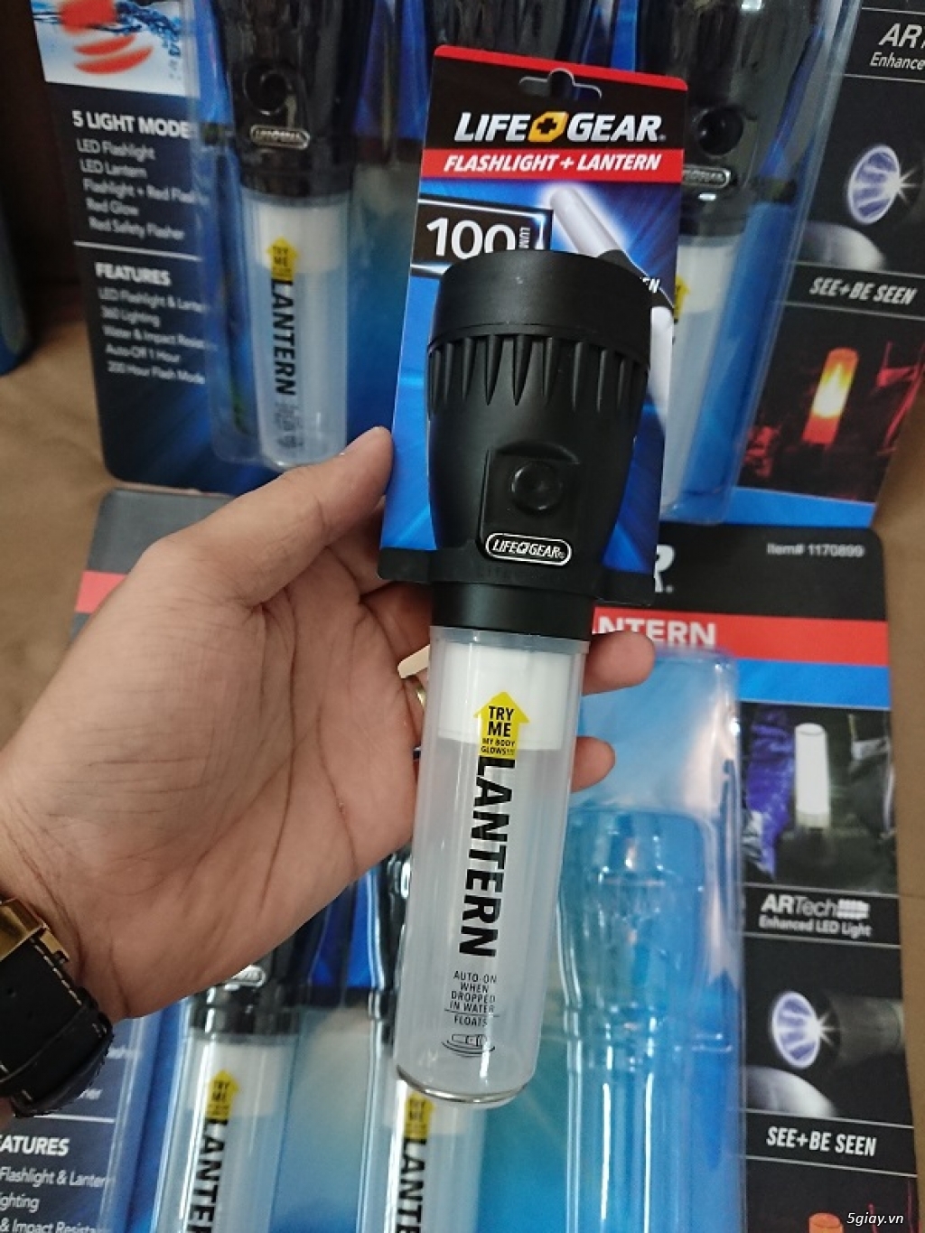 Đèn pin Life Gear Flashlight+Lantern 100Lumens - 4
