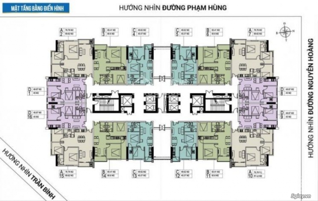 FLC Green Aparment, đối diện bến xe Mỹ Đình, 45m - 1 tỷ, 0941.080.181 - 6