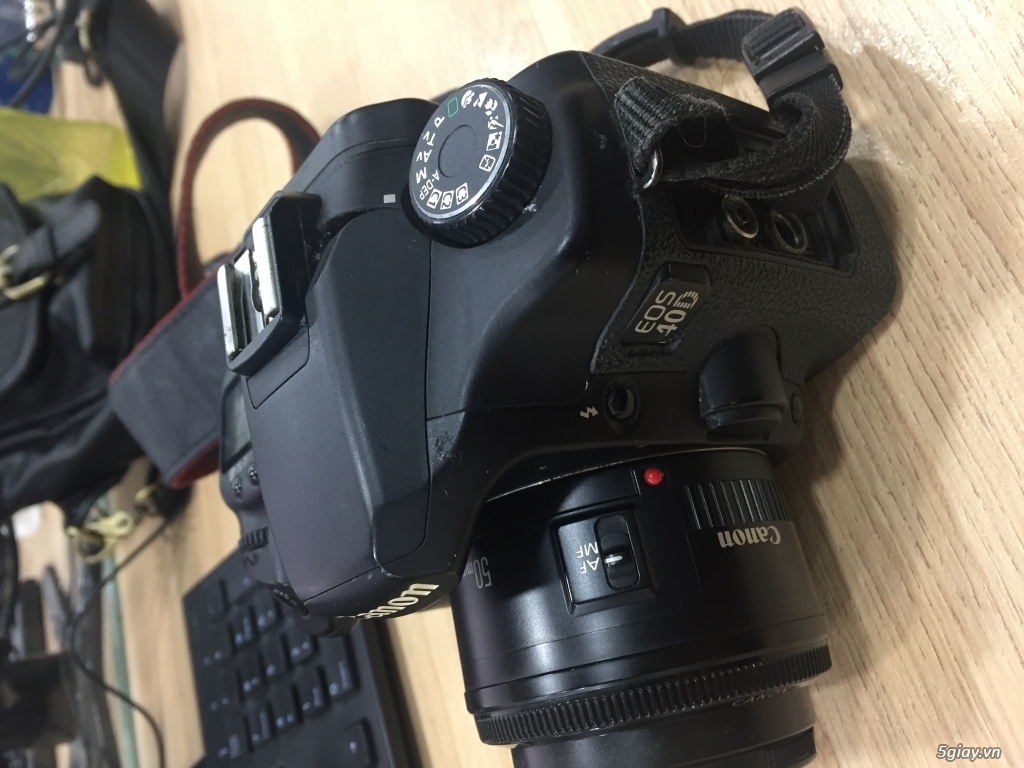 Máy Canon 40D ít sửa dụng + Lens Canon EF 50mm f/1.8 II - 3