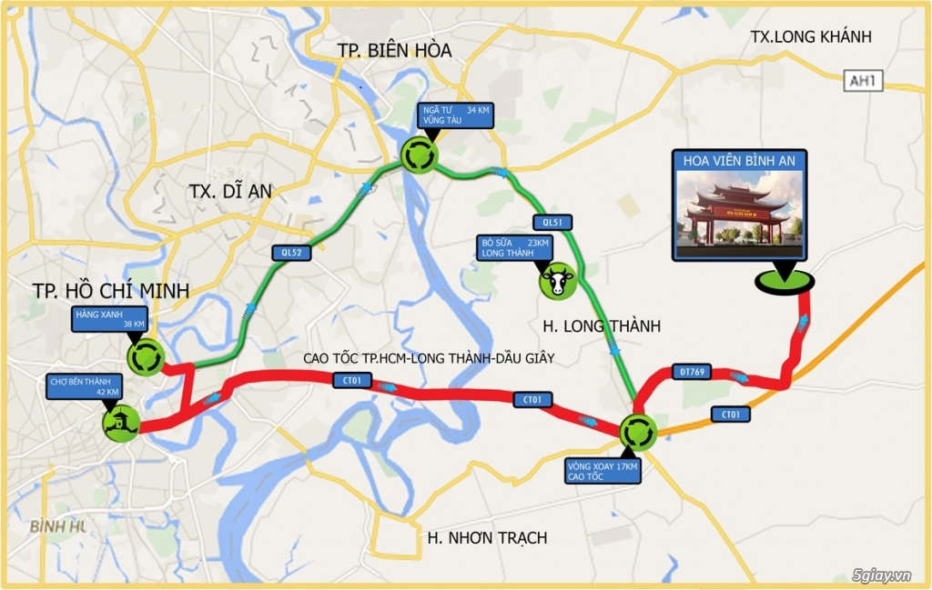 [Bán] Đất Nghĩa Trang Cao Cấp Hoa Viên Bình An Chỉ Từ 57tr Huyệt Đơn. - 1