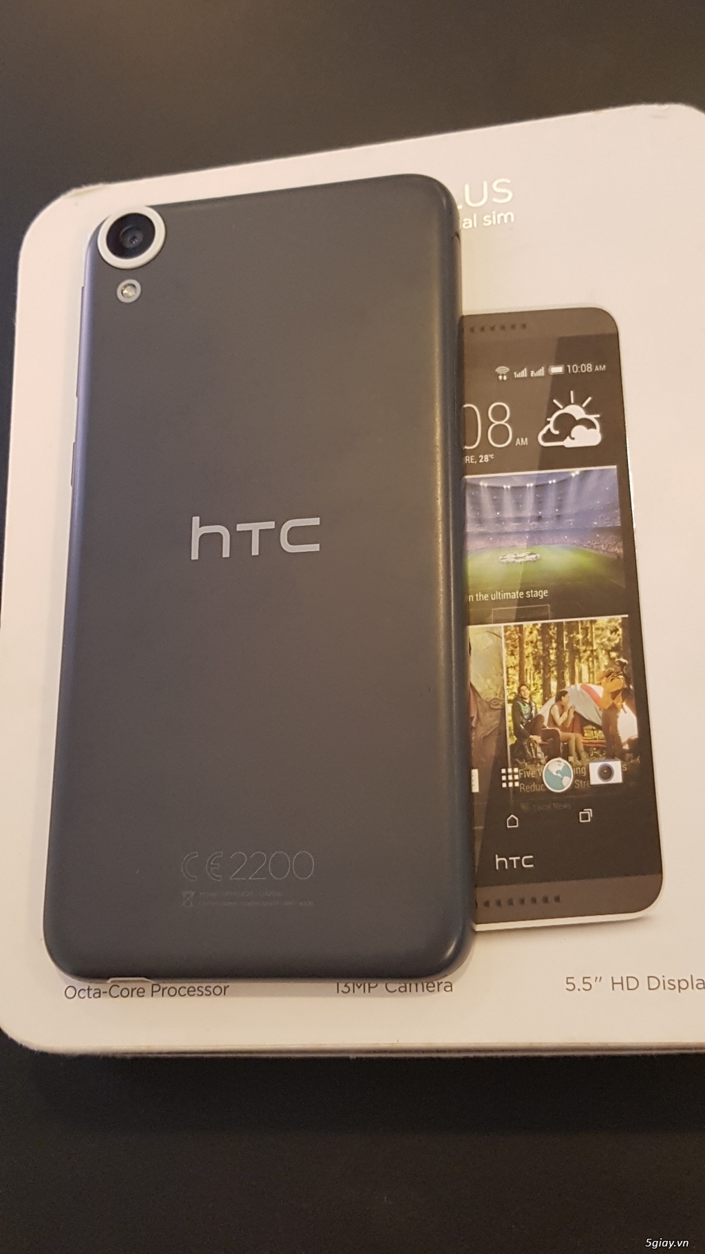HTC Desire 820 Plus dual sim fullbox 96% ra đi theo thầy Park - 1