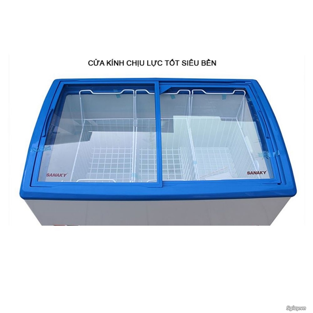 Bán tủ đông nắp kiếng lùa Sanaky VH3099k - 1