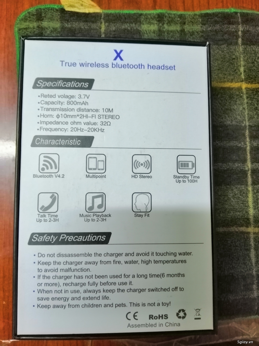 TAI NGHE BLUETOOTH X-Edition - 2