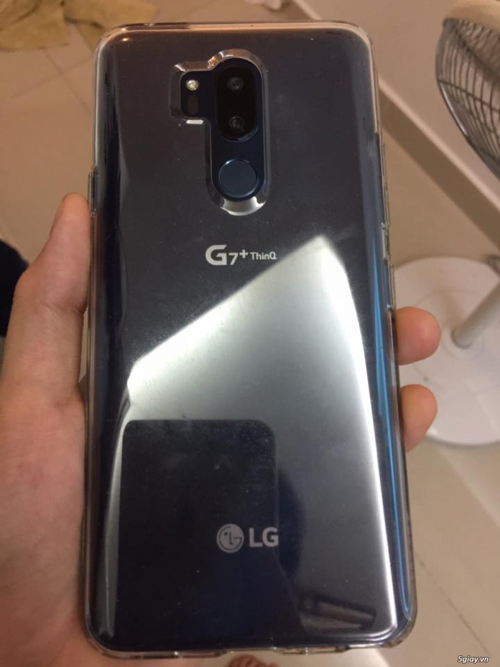 Điện thoại LG G7+ ThinQ Xanh dương