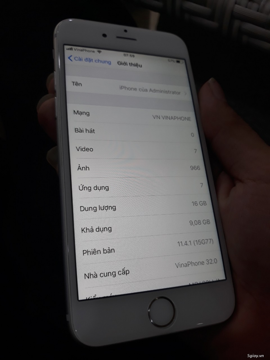 iphone 6 16Gb quốc tế - 4
