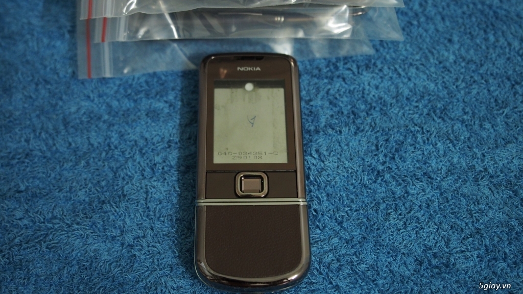 Thay vỏ Nokia 8800 gold - carbon - sapphire - sirocco - anakin zin. - 2