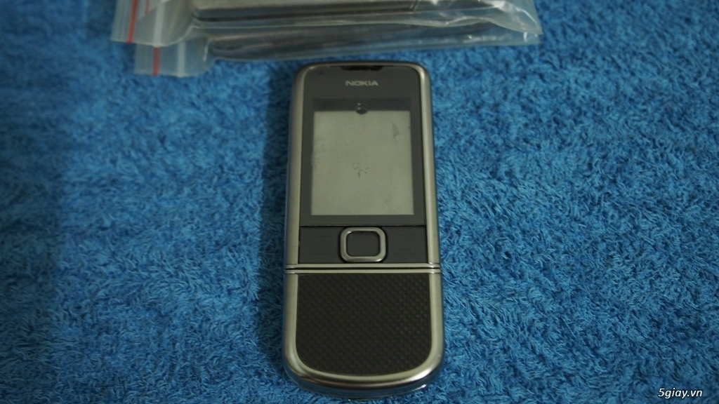 Thay vỏ Nokia 8800 gold - carbon - sapphire - sirocco - anakin zin. - 1