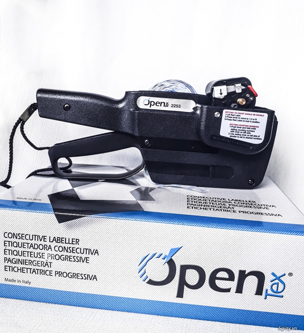 Máy đánh số Opentex - Italy