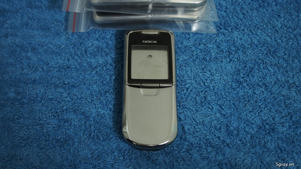 Thay vỏ Nokia 8800 gold - carbon - sapphire - sirocco - anakin zin. - 9