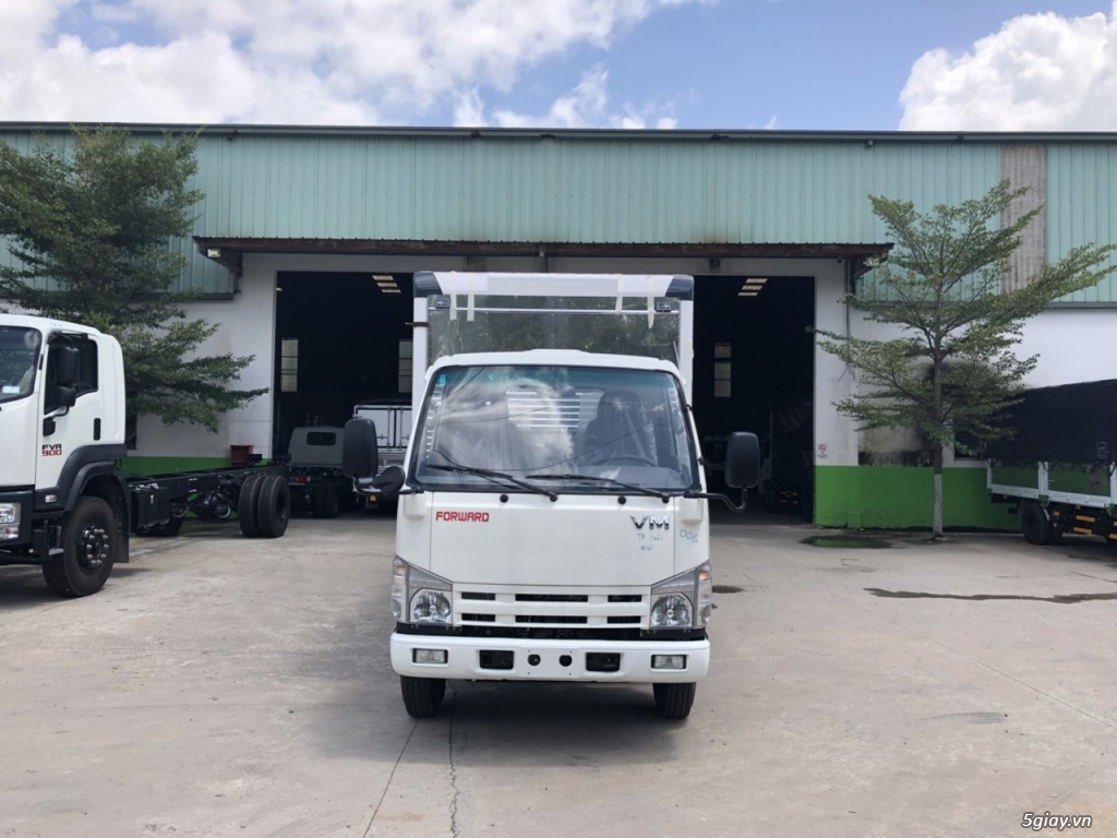 xe tải isuzu 1.9 tấn thùng dài 6m2 - xe tải isuzu vĩnh phát euro 4 - 2