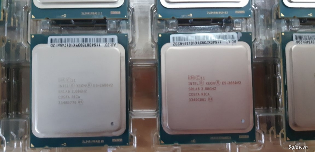 CPU Xeon E5-2680v2 giá 5tr2 - 6