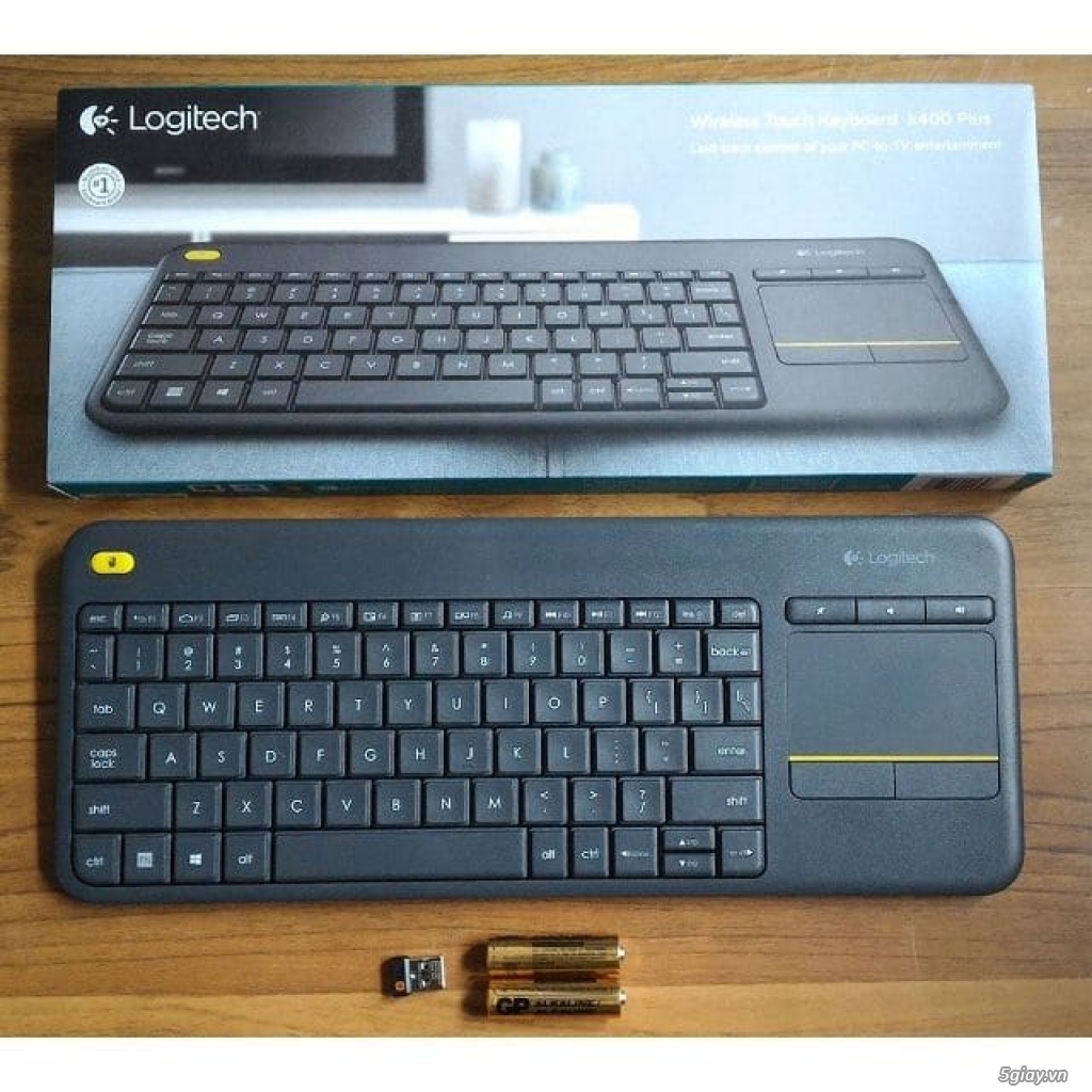 Thanh lý lô bàn phím không dây Logitech K400 Plus & Tay game - 2