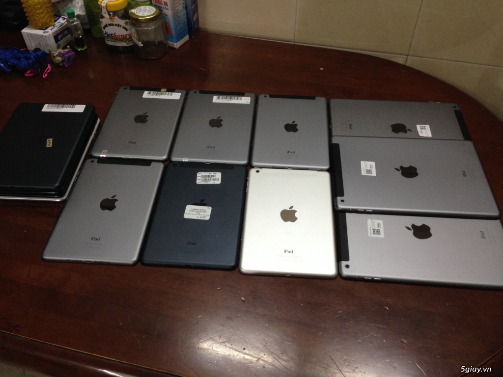 Máy ipad4, Air, Mini2 wifi 4g zin all đẹp 99% - 1