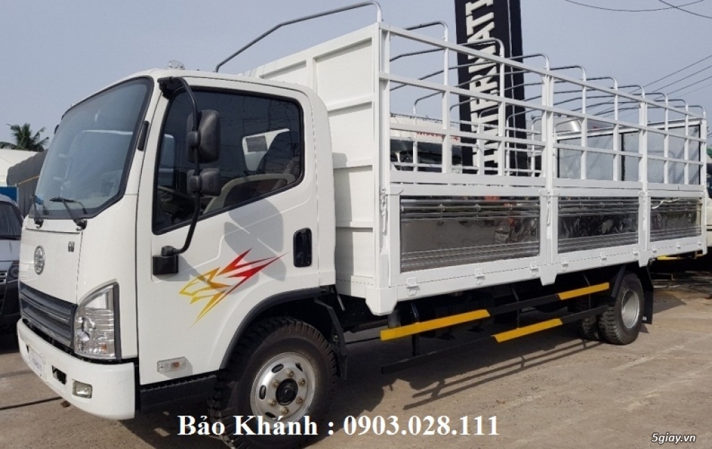 Bán xe tải faw 7,3 tấn thùng 6,24m động cơ Hyundai D4DB