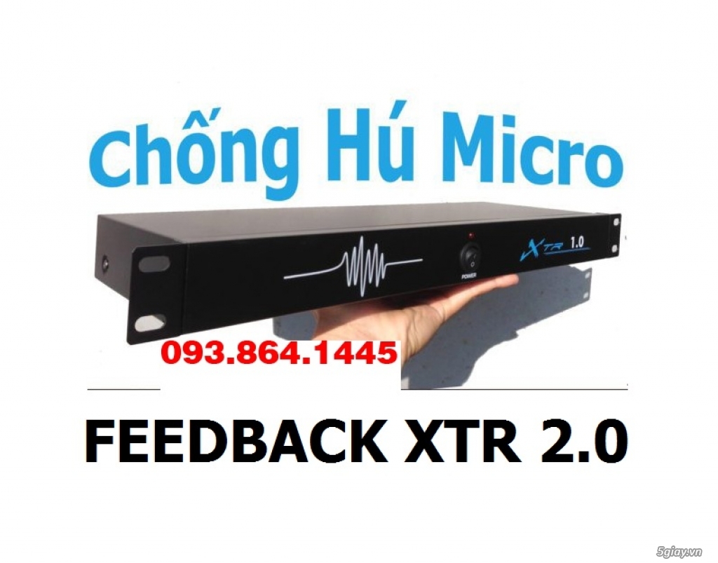 Chống hú Micro Xtr 2.0 cho giàn âm Thanh không còn hú hí - 2
