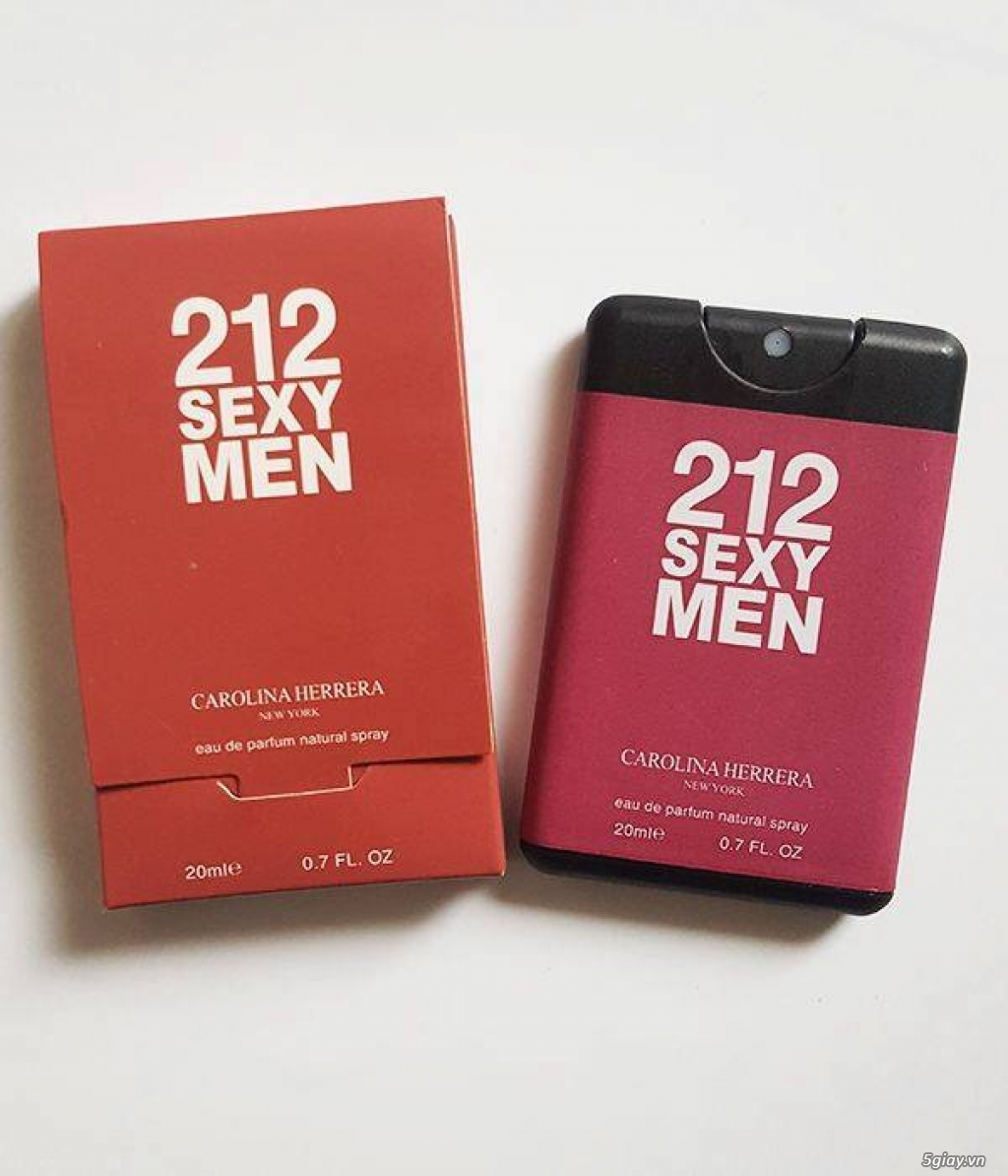 Nước Hoa Nam 212 Sexy Men NamCard 20ml - 1
