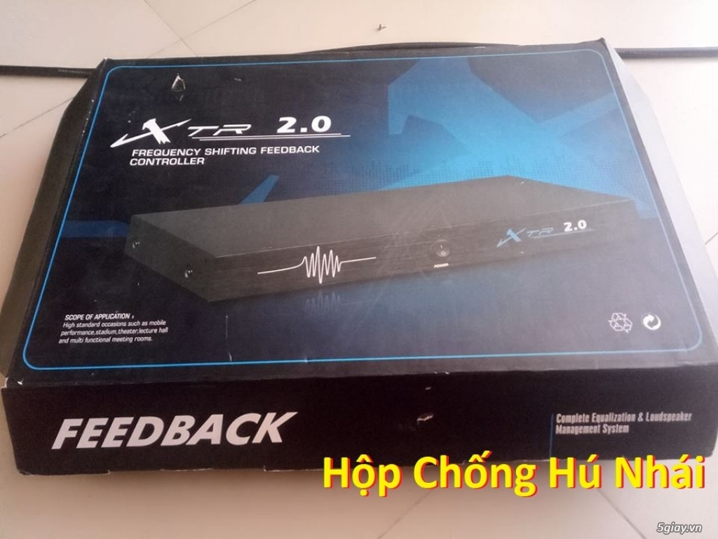 Chống hú Micro Xtr 2.0 cho giàn âm Thanh không còn hú hí - 4