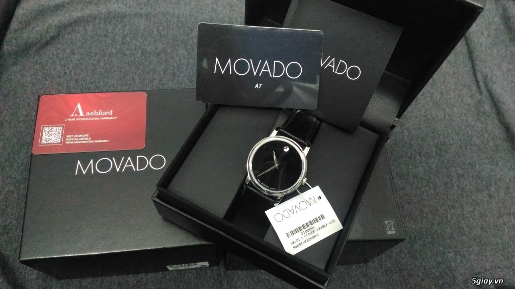 Đồng hồ MOVADO xách tay chính hãng sang trọng - 3