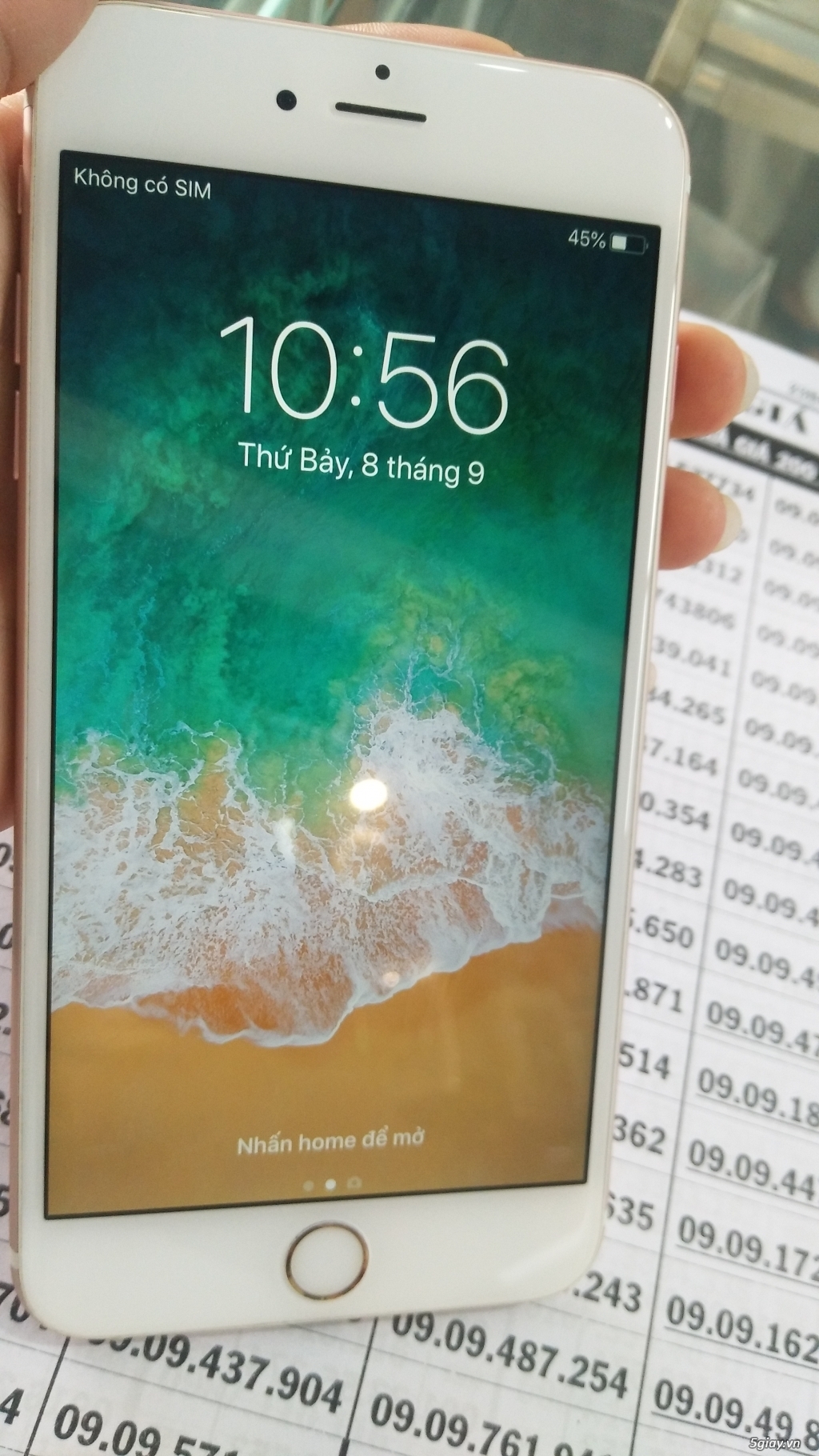 iPhone 6S Plus 16GB Rose Gold mới 99%  có phụ kiện - 4