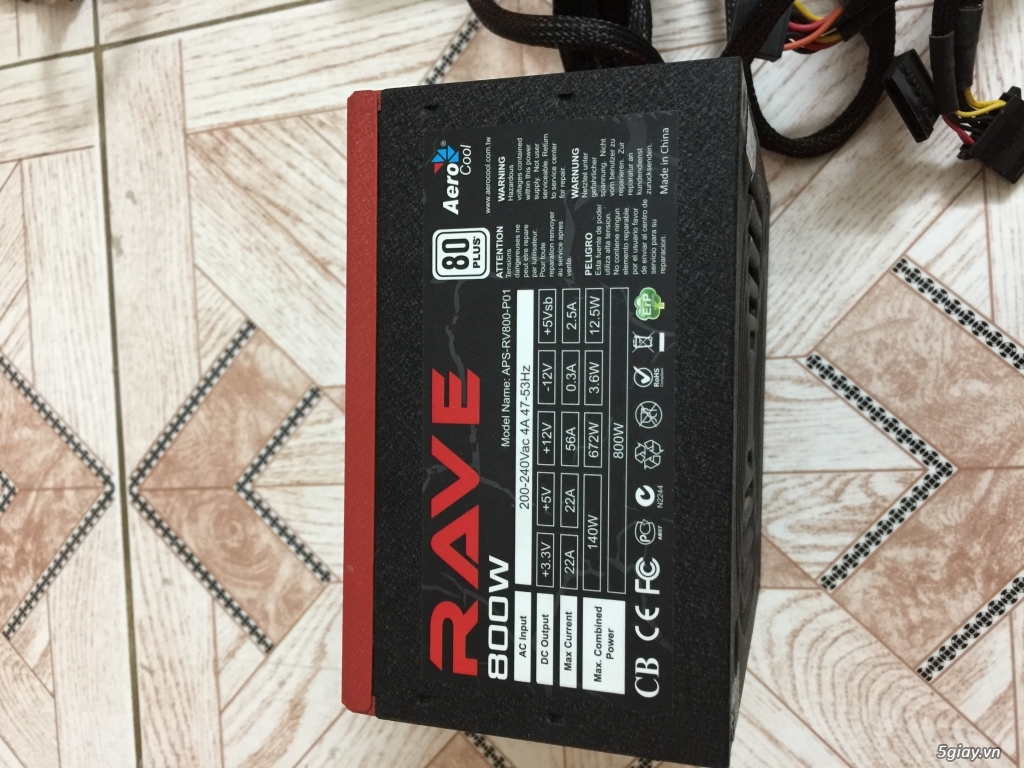 Nguồn rave 800w