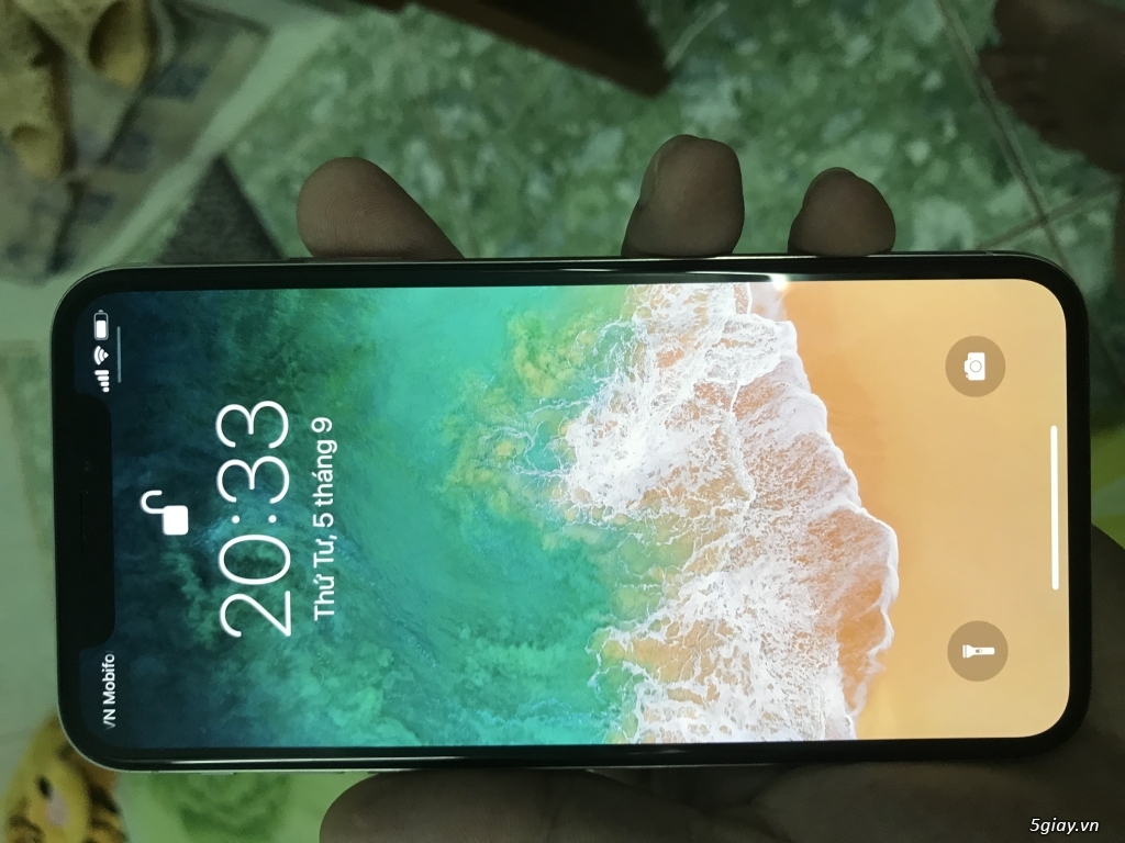 iphone X trắng 64GB fullbox - 2