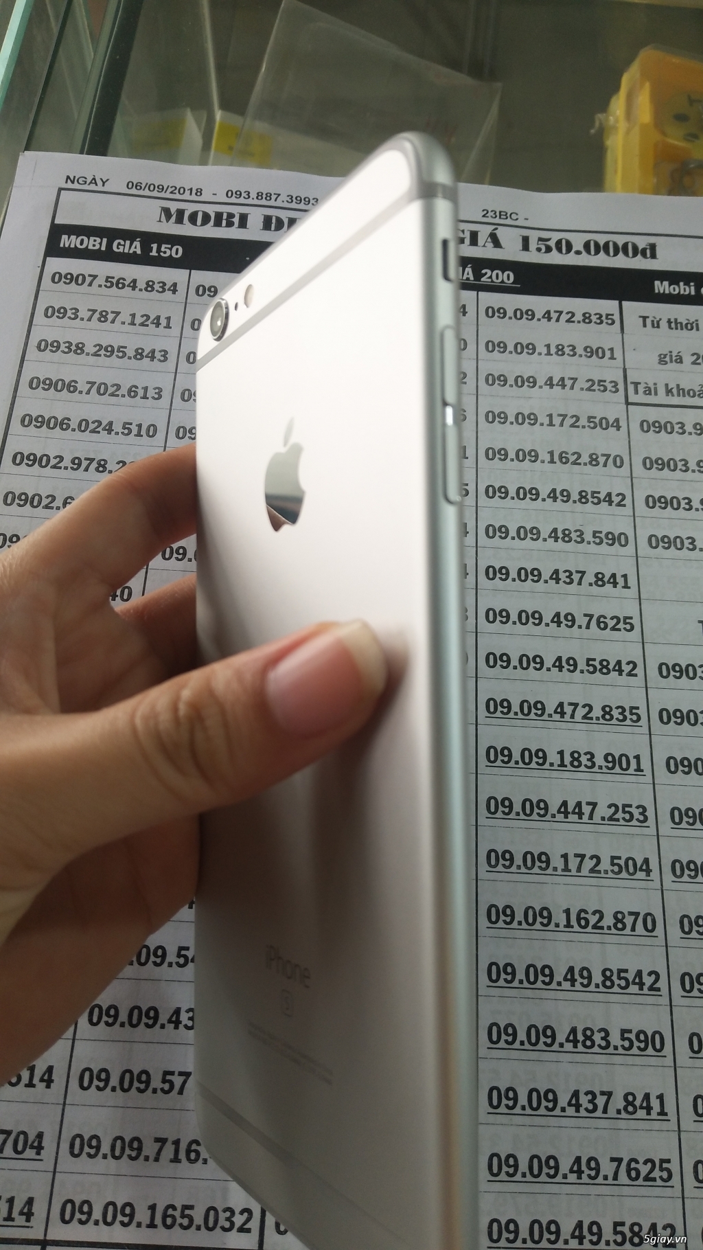 iPhone 6S Plus-64GB Trắng quốc tế new 99% - 4