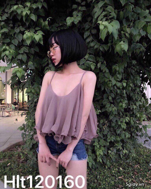 Áo 2 dây lai bèo - 2