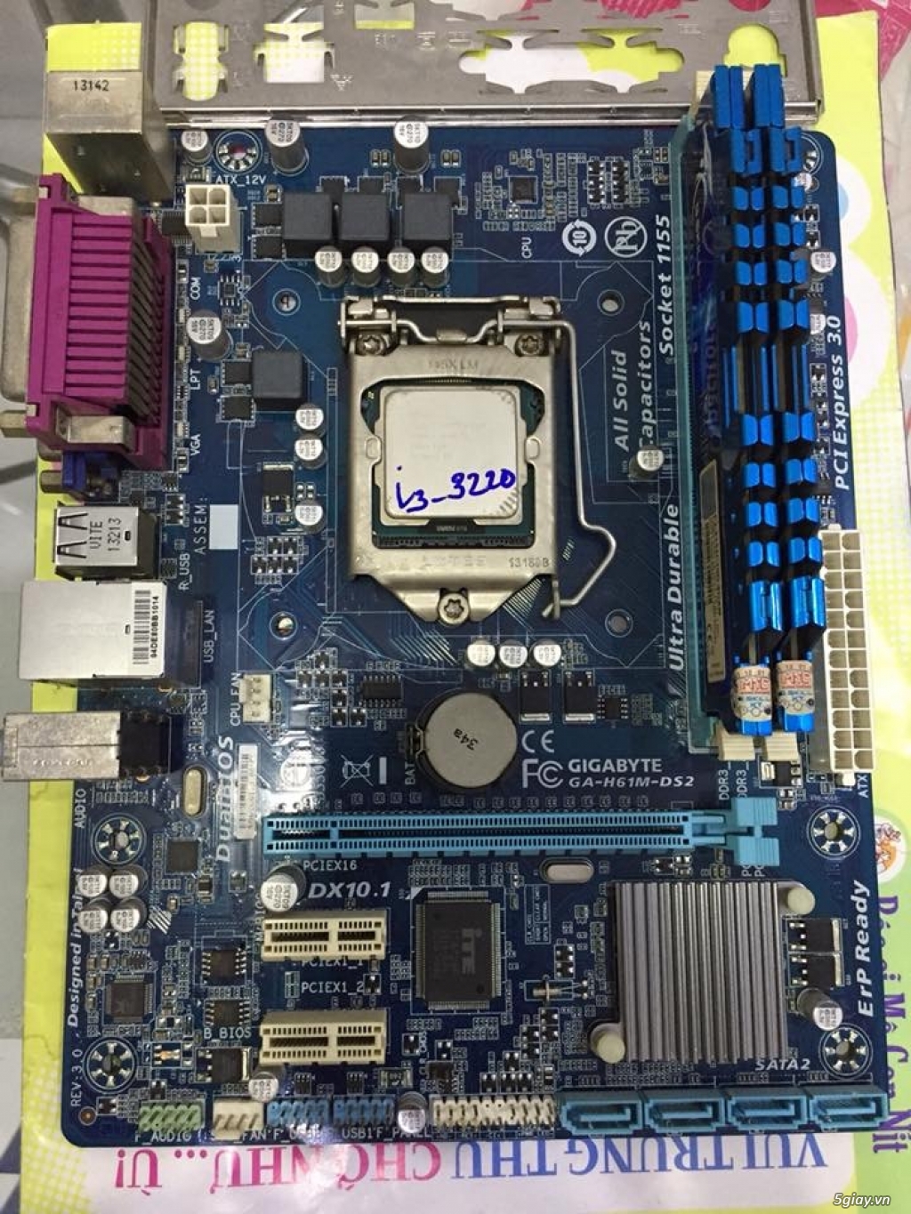 Bán Thùng CPU+ Linh KiệnCPU+MB+Ram - 2