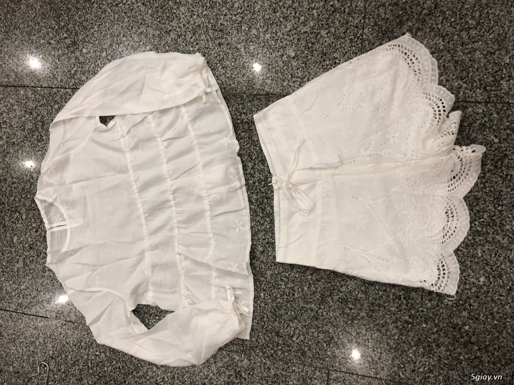 Đầm xòe trễ vai có mút ngực - 4