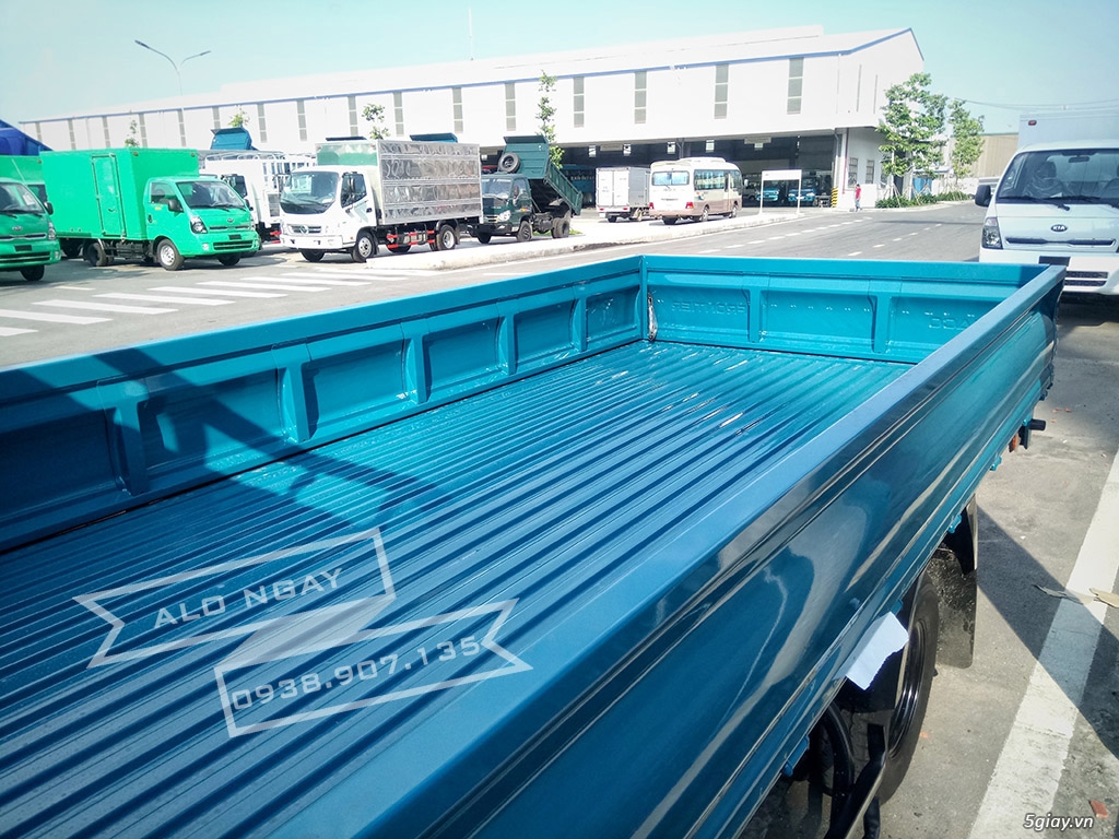 Xe tải 2.49 tấn KIA FRONTIER K250 (KIA K250) thùng lửng, màu xanh - 1