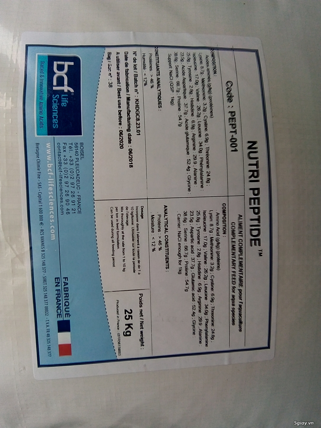 SIÊU TĂNG TRỌNG - NUTRI PEPTIDE