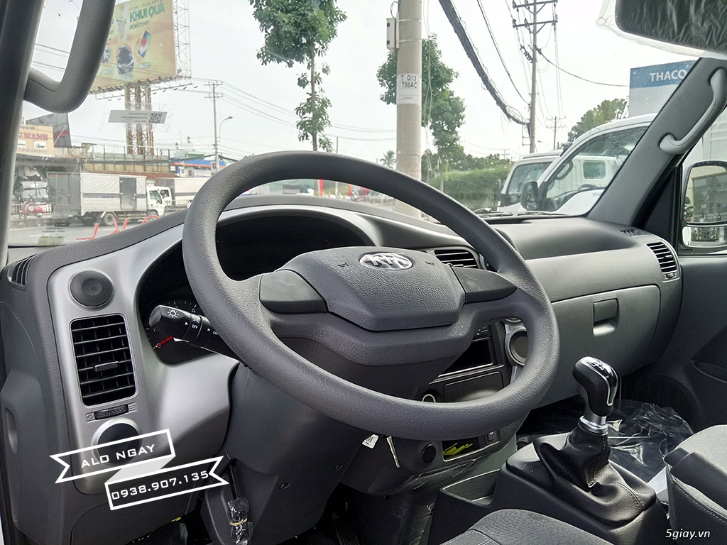 Xe tải 2.49 tấn KIA FRONTIER K250 (KIA K250) thùng lửng, màu xanh - 4