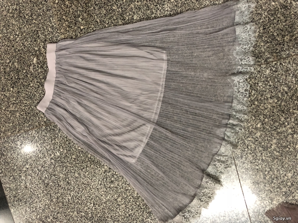 Đầm xòe trễ vai có mút ngực - 10