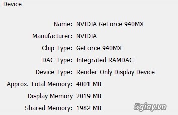Bán: Acer E5-575G-53EC I5 7th, 940mx, 4GB Ram, 500 Gb [7.900.000]