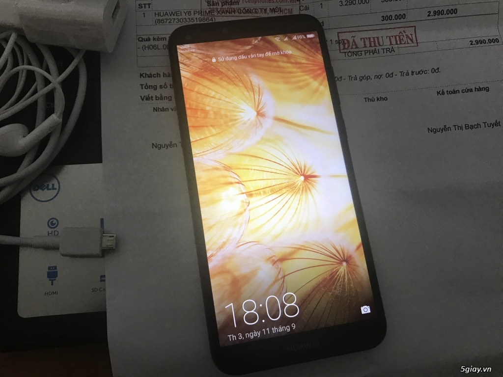 cần bán huawei y6 prime 2018 - 3