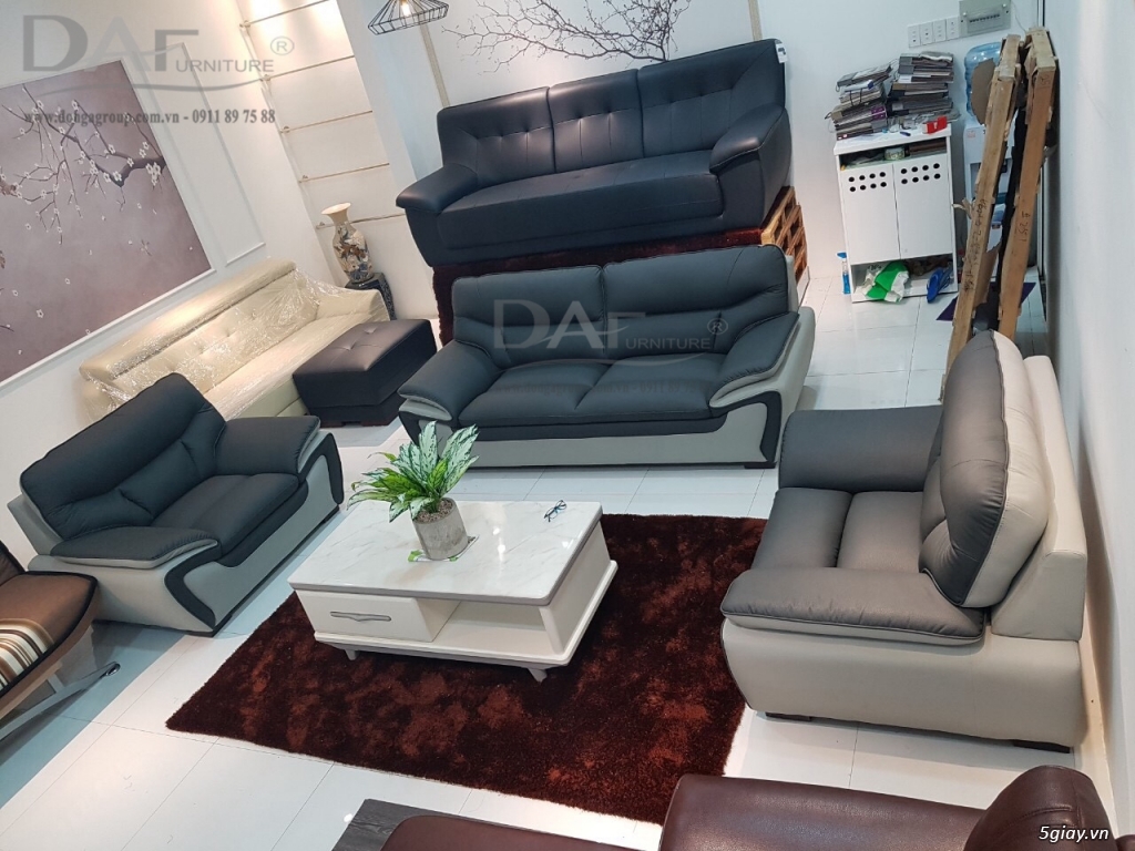 Sofa Da Nội Thất Đông Á KBS9294 - 1