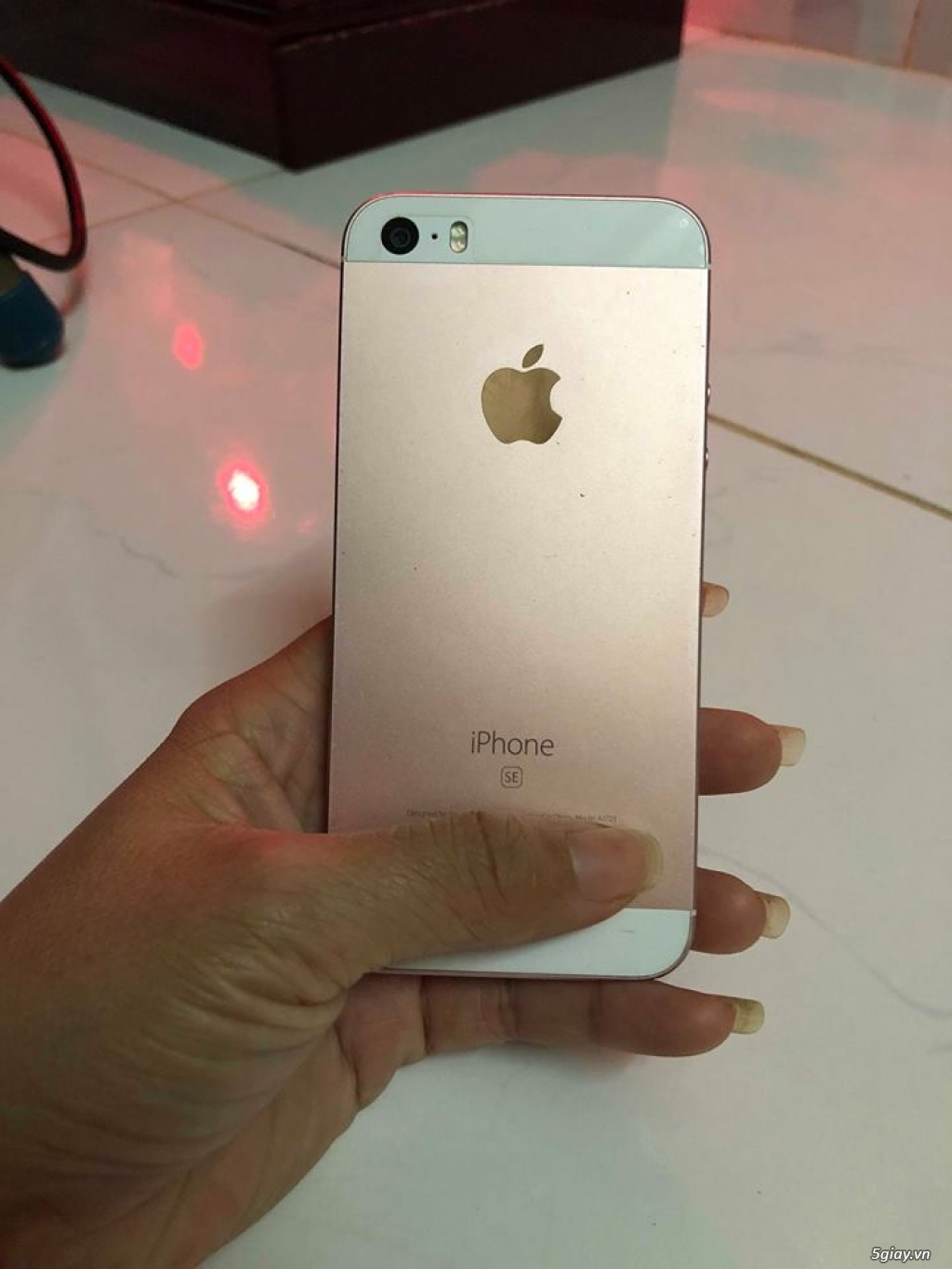 iphone SE-16gb-Vàng Hồng-Hàng VN-Zin 100% - 4