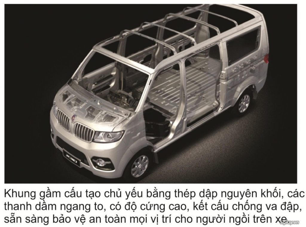 XE BÁN TẢI DONGBEN X30-V5M 490Kg  XE VÀO NỘI THÀNH KHÔNG LO CẤM TẢI - 29