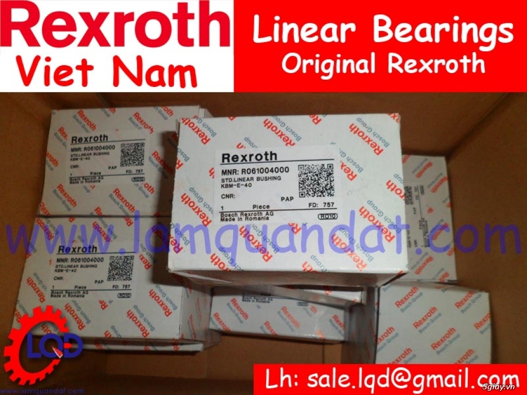 Vòng bi trượt Rexroth, con trượt Rexroth, bạc đạn trượt Rexroth, thanh - 14