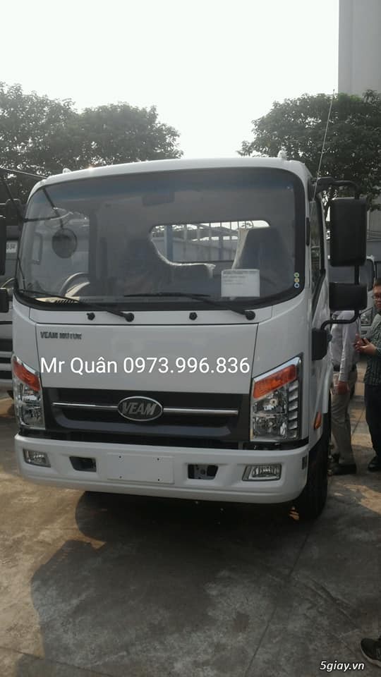 Bán xe tải veam VT260-1 thùng 6,05m,động cơ Isuzu tải trọng 1,9 tấn