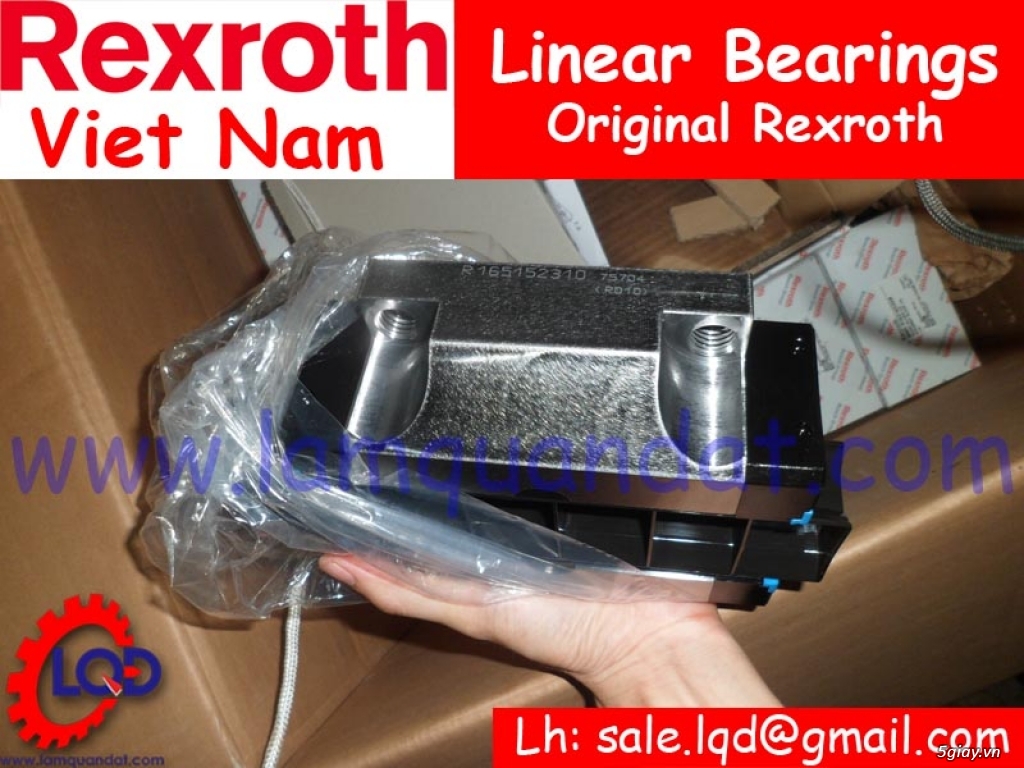 Vòng bi trượt Rexroth, con trượt Rexroth, bạc đạn trượt Rexroth, thanh - 18