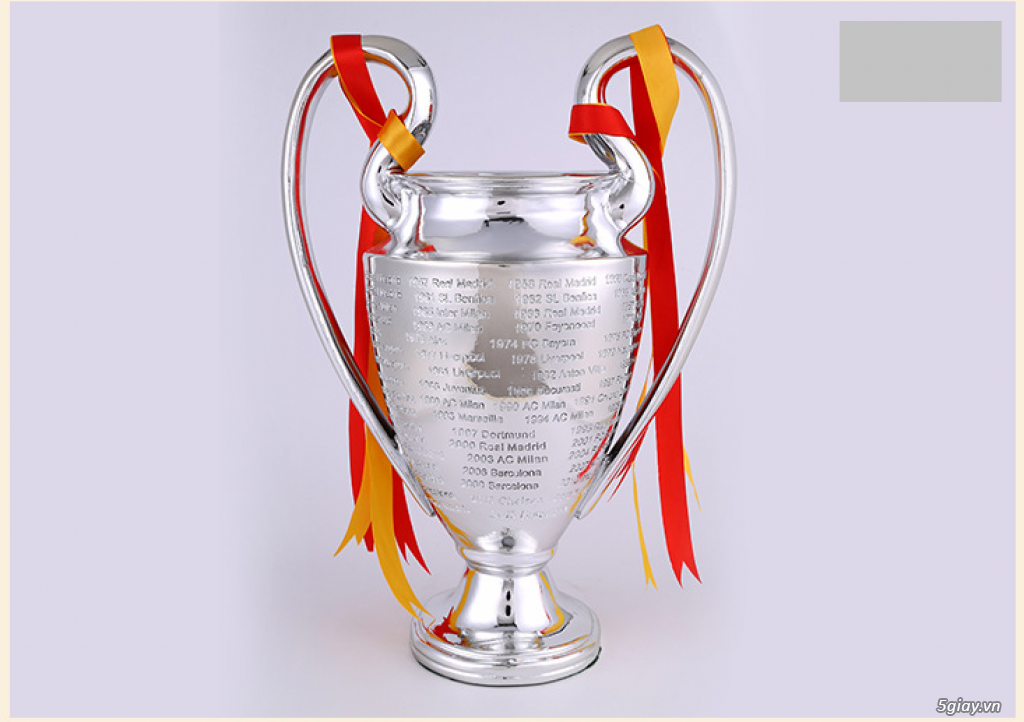 Mô hình kim loại đặc cup C1 Champion League ngoại hạng Anh và Euro cup